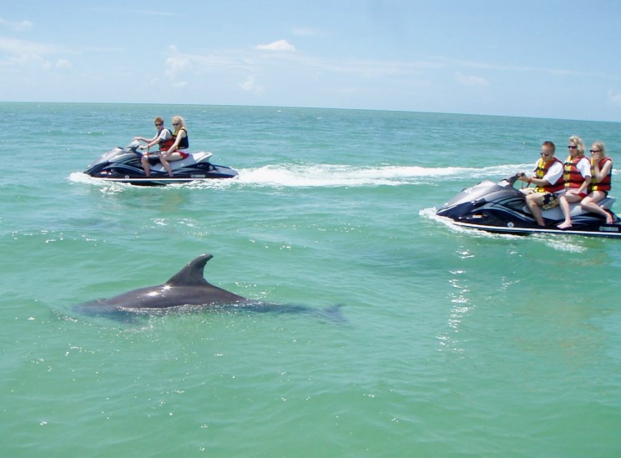 crab island waverunner tour